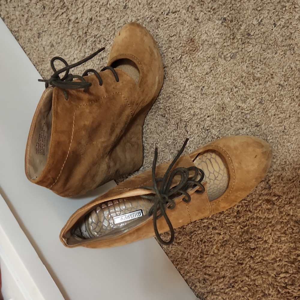 Designer Wedge Booties - Picture 11 of 11